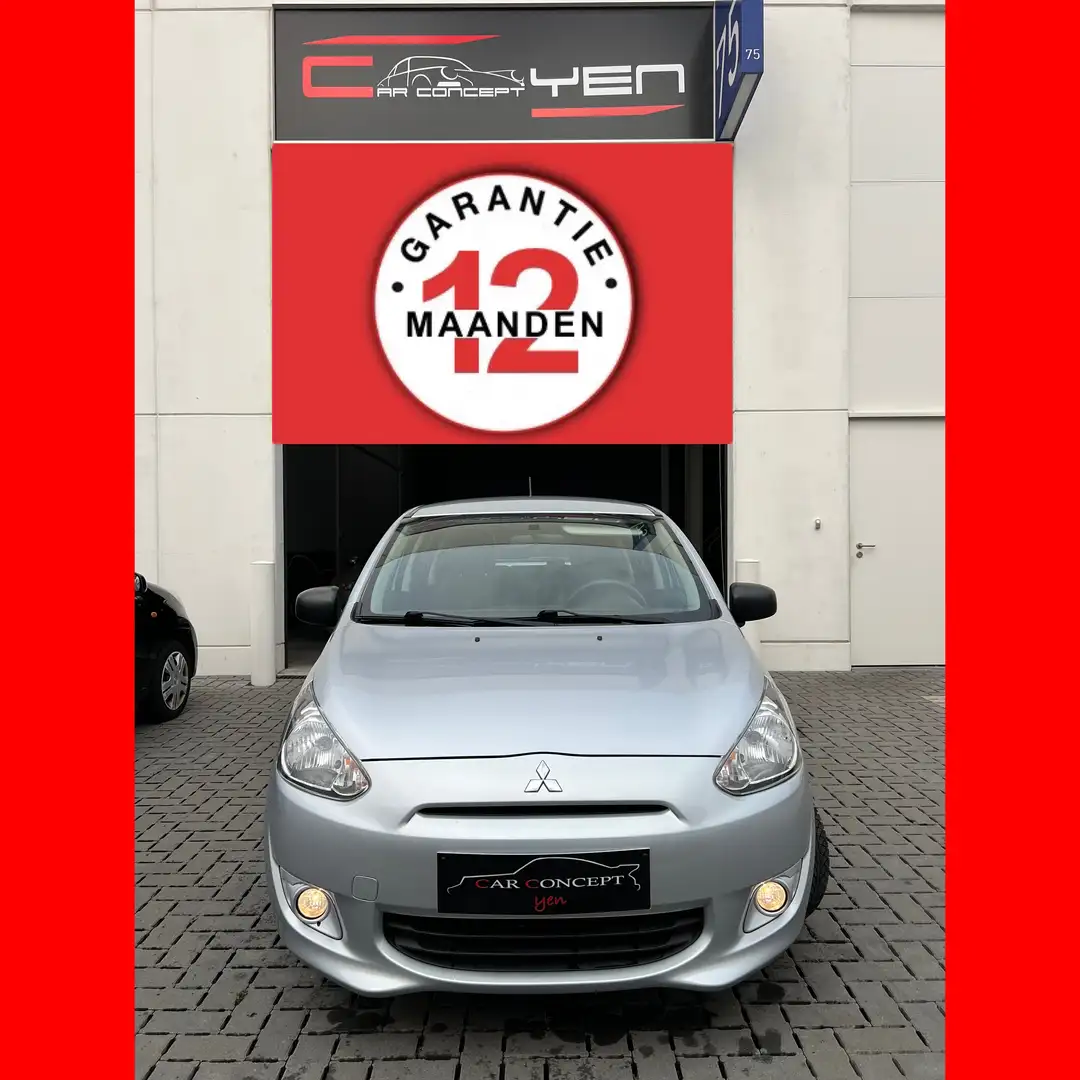 Mitsubishi Space Star 1.0i ClearTec*CarPlay*Bluetooth*Airco*12M.Garantie Plateado - 2