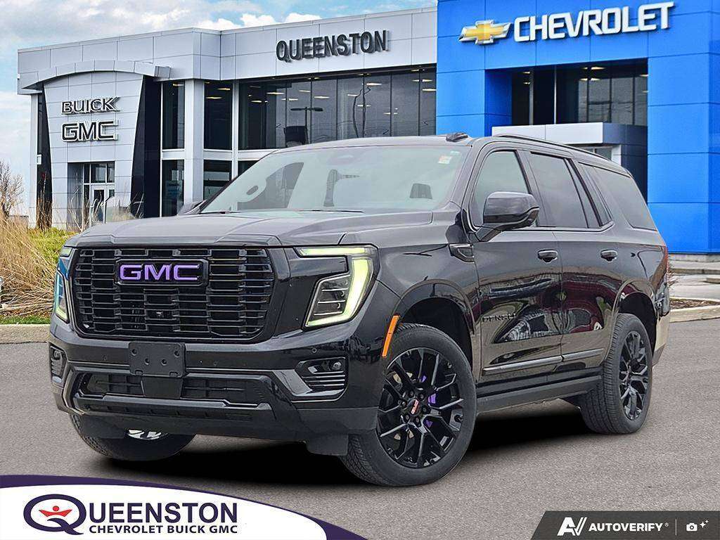 Black 2025 GMC Yukon SUV / Crossover Four-Wheel Drive Automatic