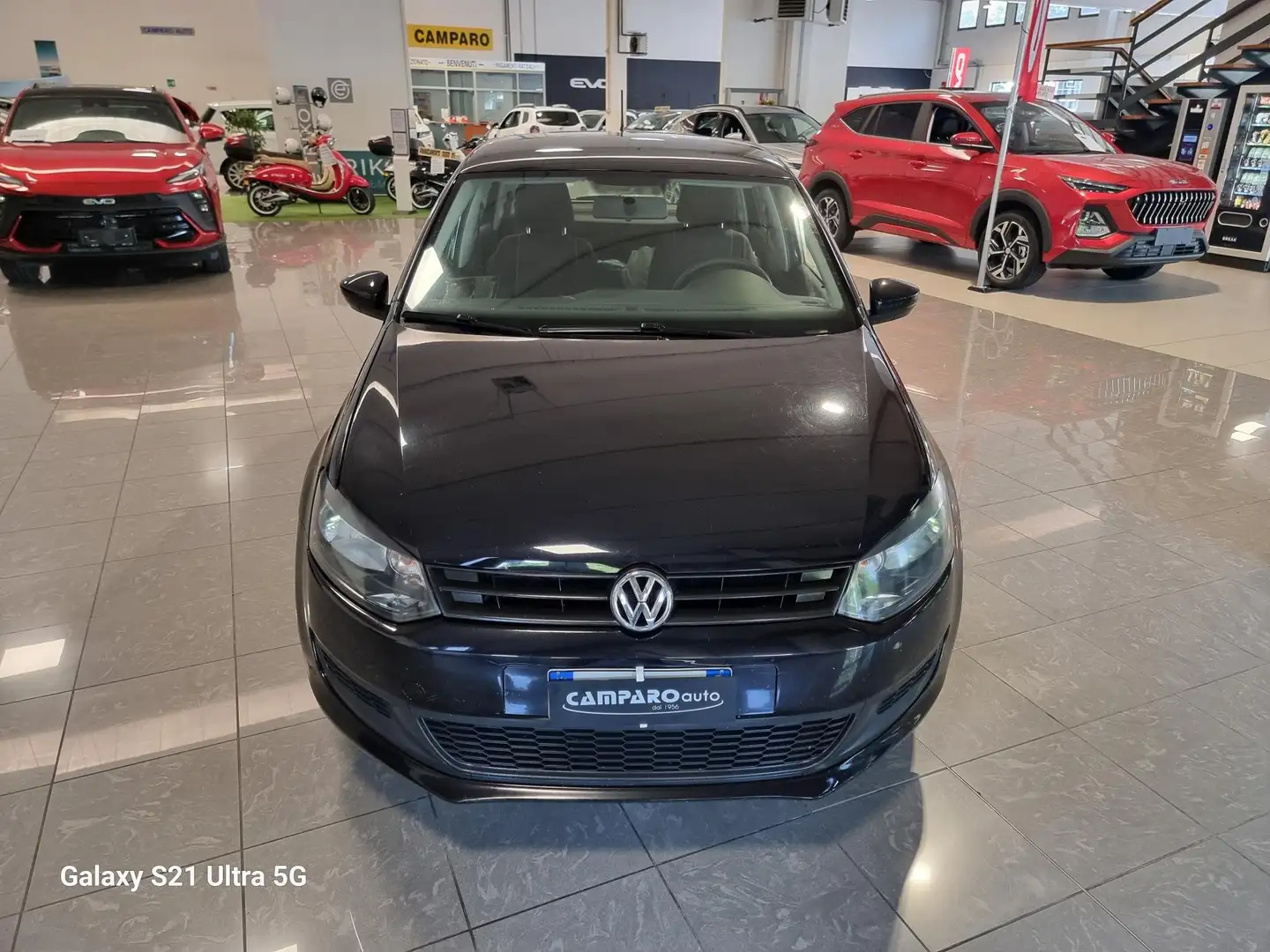 Volkswagen Polo Polo V 2009 5p 1.2 Trendline 60cv OK NEOPATENTATI Nero - 2