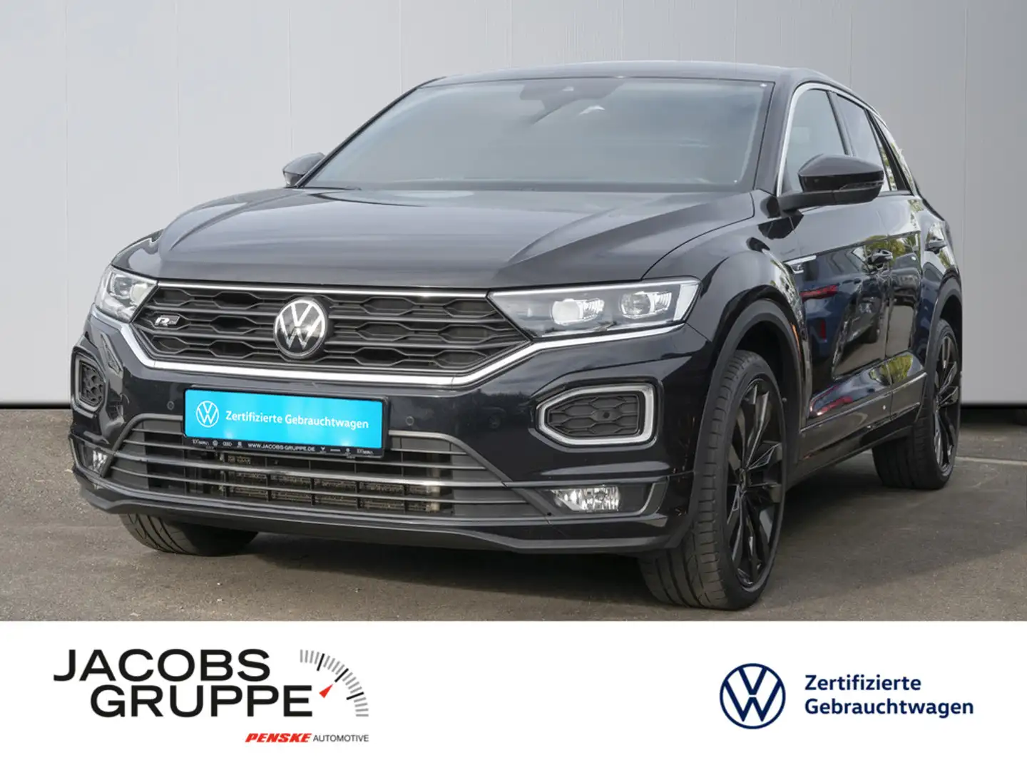 Volkswagen T-Roc 1.5 TSI R-Line Sport Kamera, Navi, ACC, Noir - 1