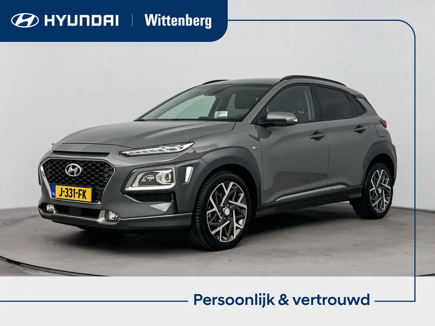 Hyundai KONA 1.6 GDI HEV Premium | Elektrische stoelen | Trekha Gris - 1