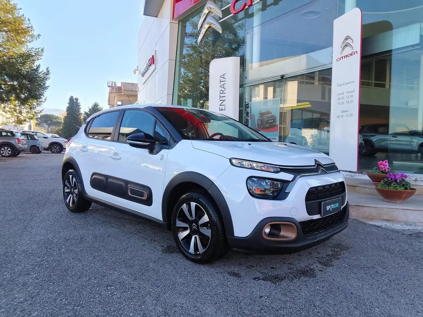 Citroen C3 C3 III 2017 1.5 bluehdi C-Series s Bianco - 1