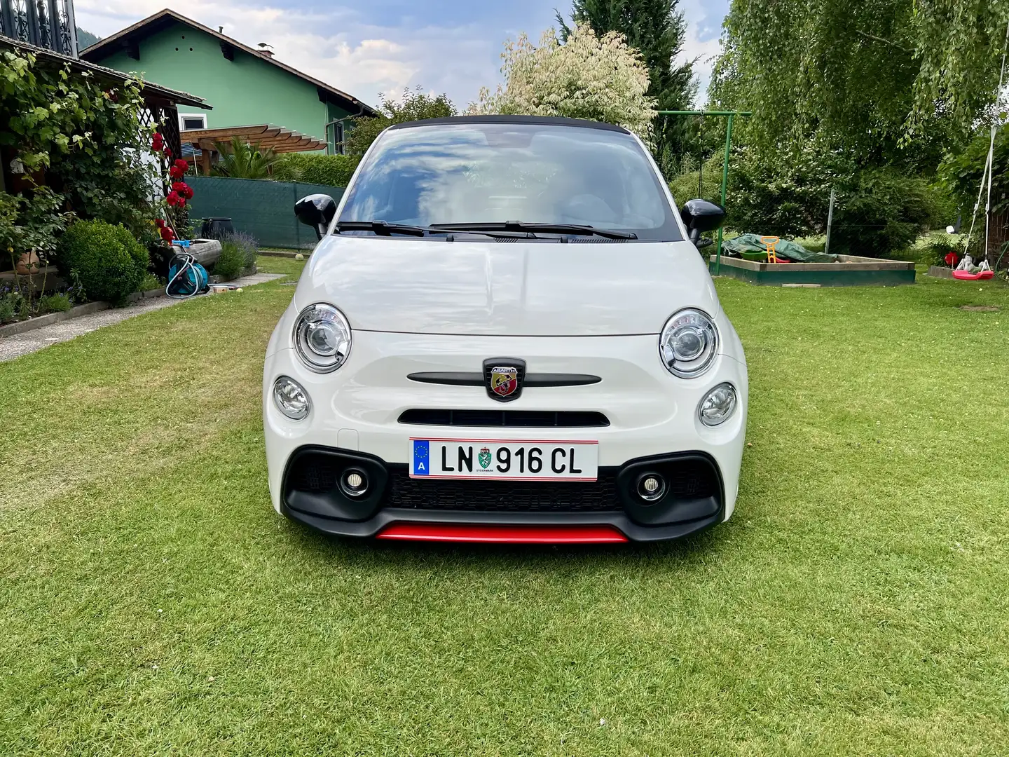 Abarth 595C Esseesse Weiß - 2