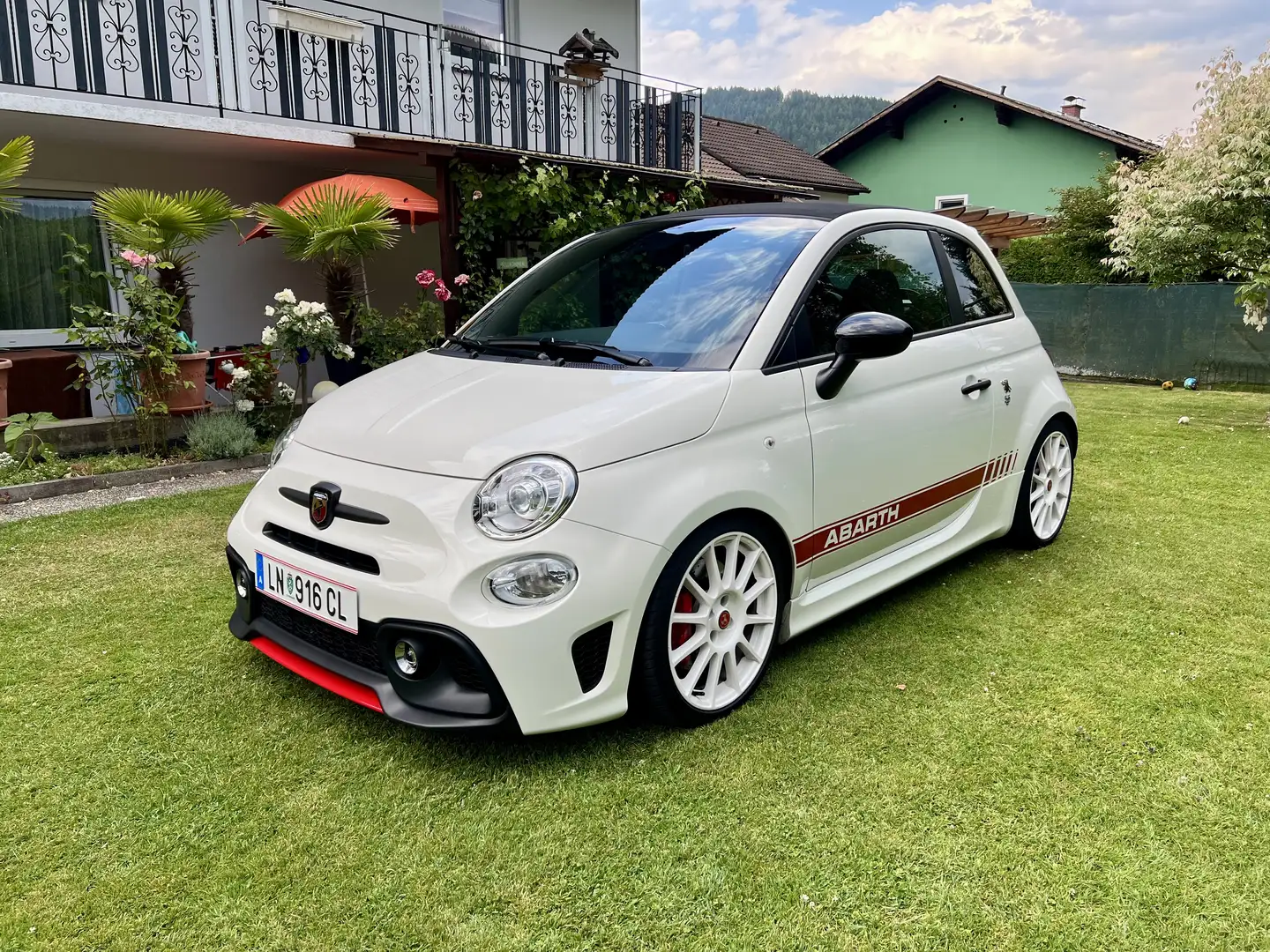 Abarth 595C Esseesse Weiß - 1