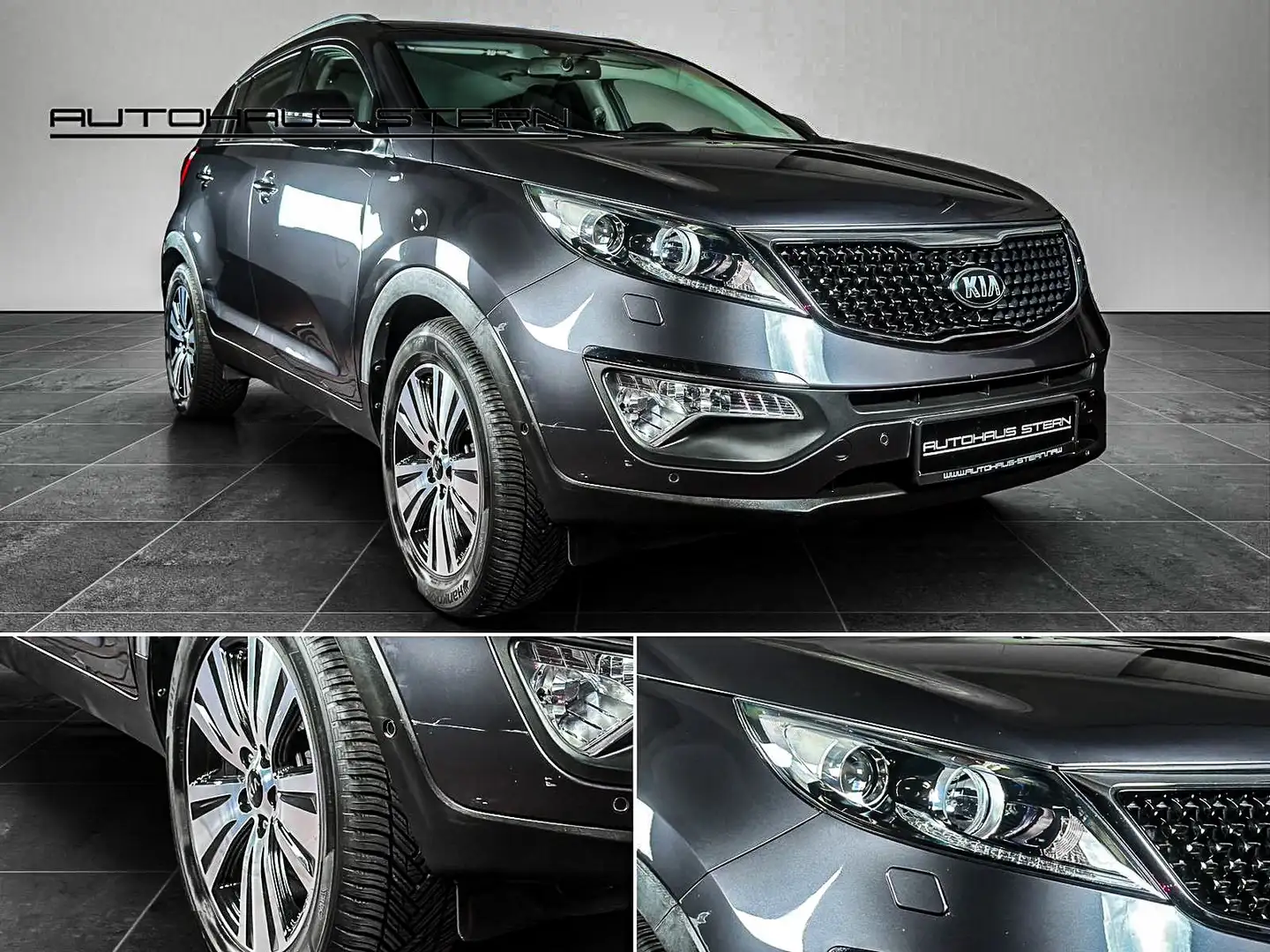 Kia Sportage Sportage Spirit*BI-XENON*KEYLESS GO*NAVI*AUTOMAT Gris - 2