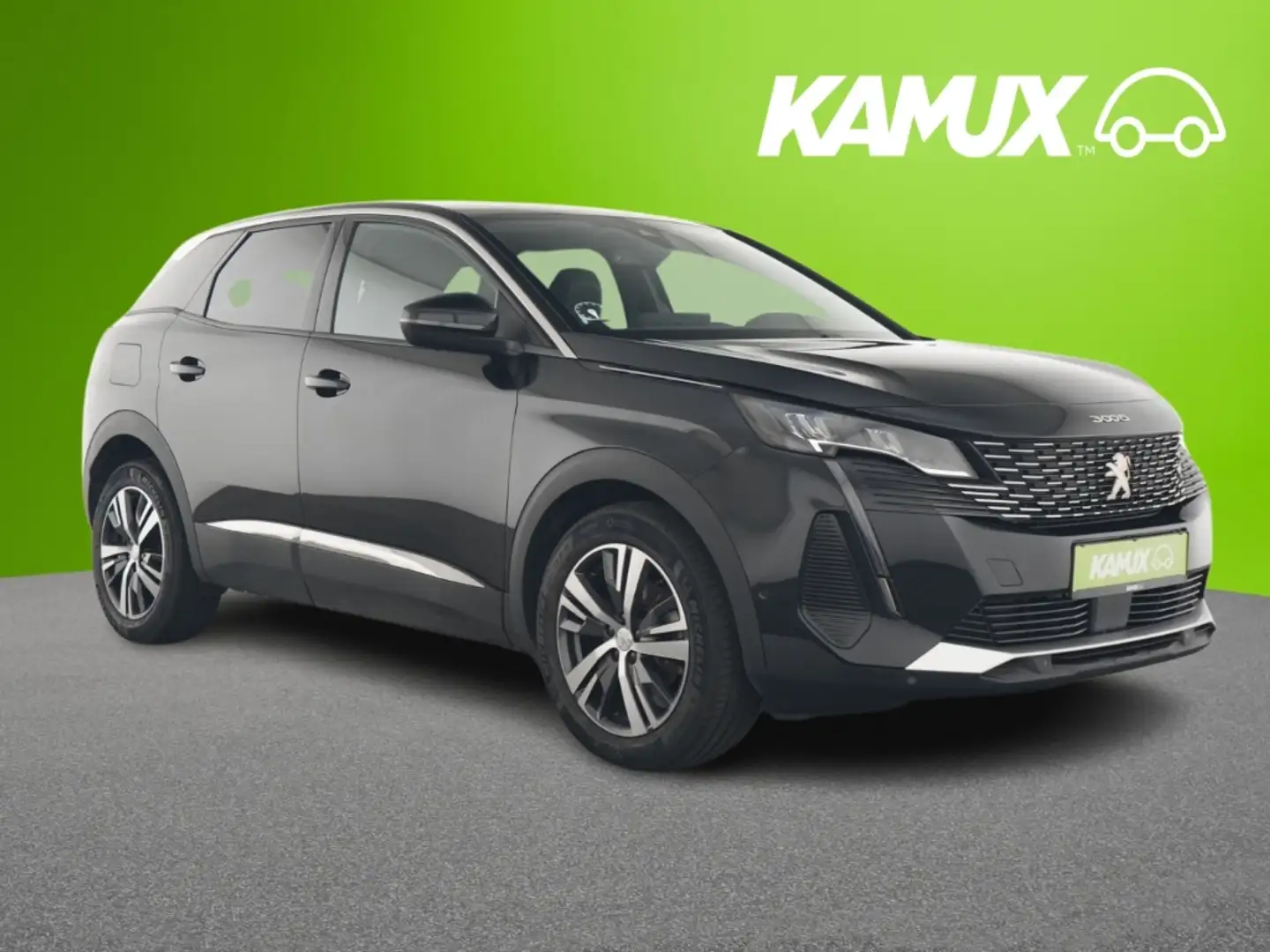 Peugeot 3008 1.2PureTech Aut.Allure Pack+LED+NAVI+KAMERA Schwarz - 1
