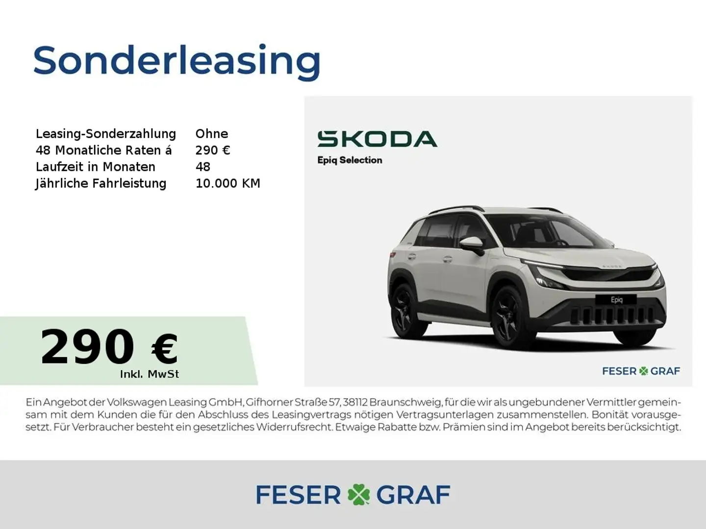 Skoda Epiq Selection 55 *AHK*SmartLink*Kamera*SHZ* Grau - 1