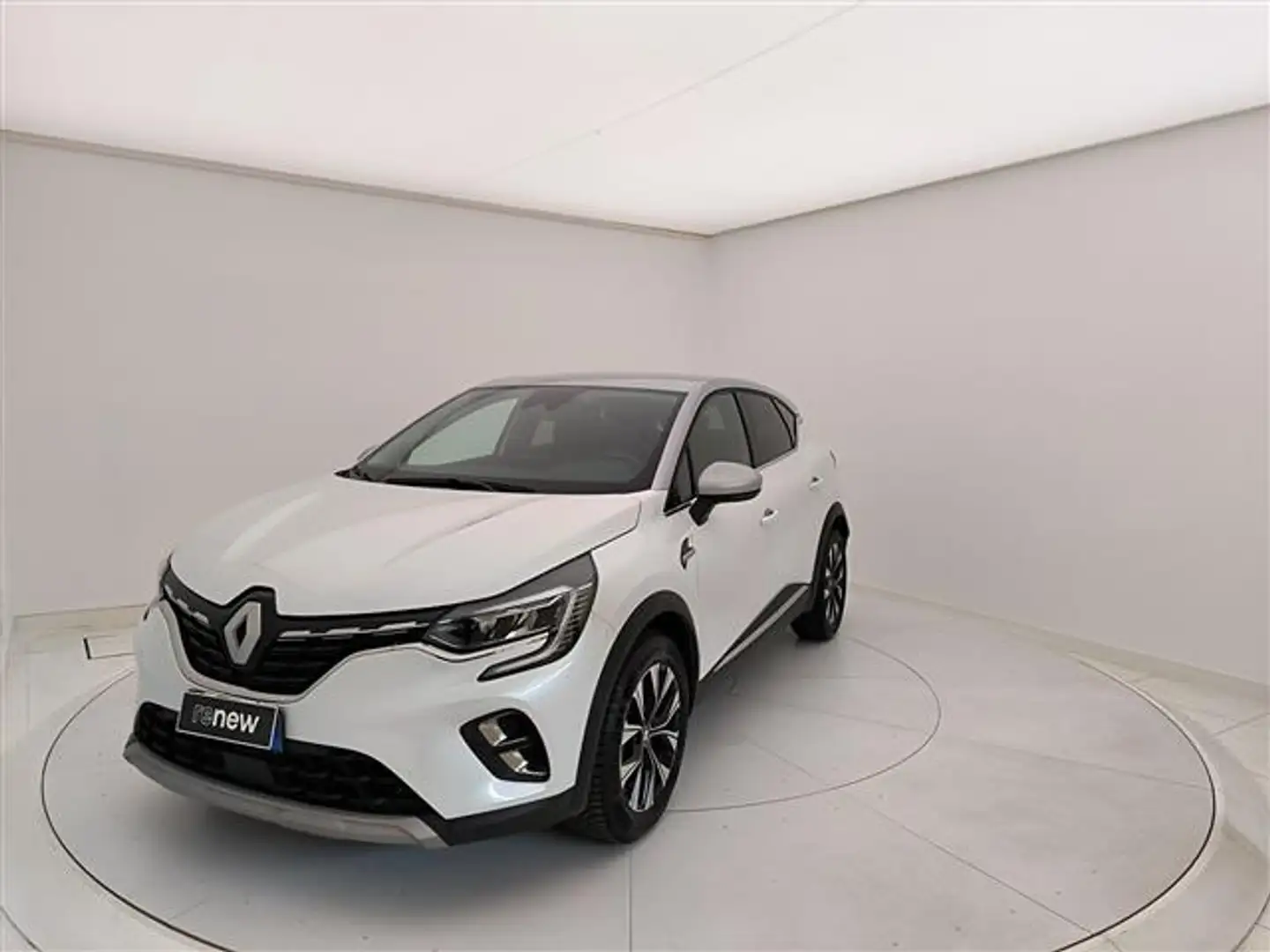 Renault Captur 1.6 E-Tech hybrid Techno Fast Track 145cv auto Bianco - 2