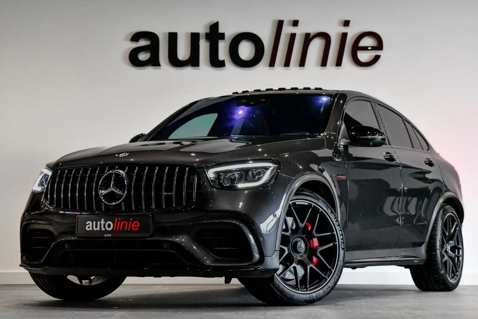 Mercedes-Benz GLC 63 AMG Coupé S 4MATIC+ BTW, Luchtv, Schaal, Carbon, Pano, Grijs - 1