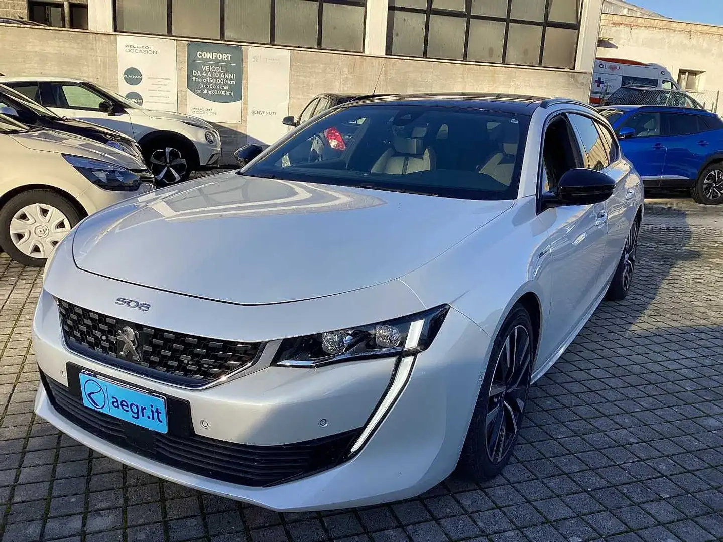Peugeot 508 2ª serie Plug-in Hybrid 225 e-EAT8 GT Weiß - 1