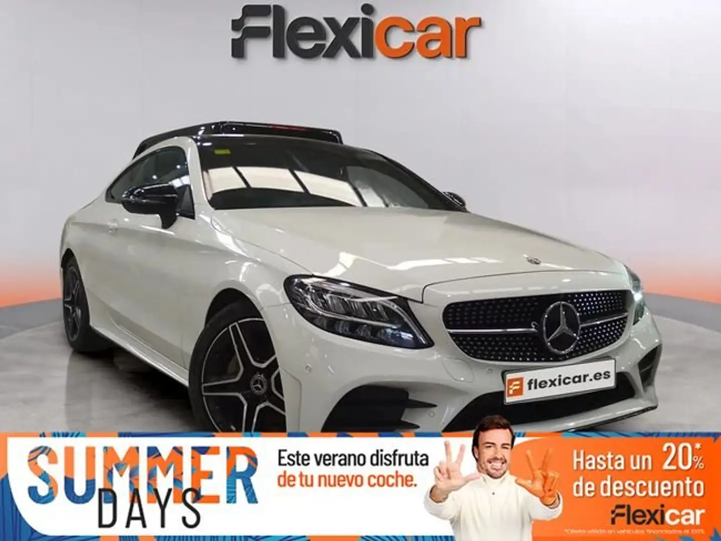 Mercedes-Benz C 220 Coup%C3%A9++220+d Blanco - 1