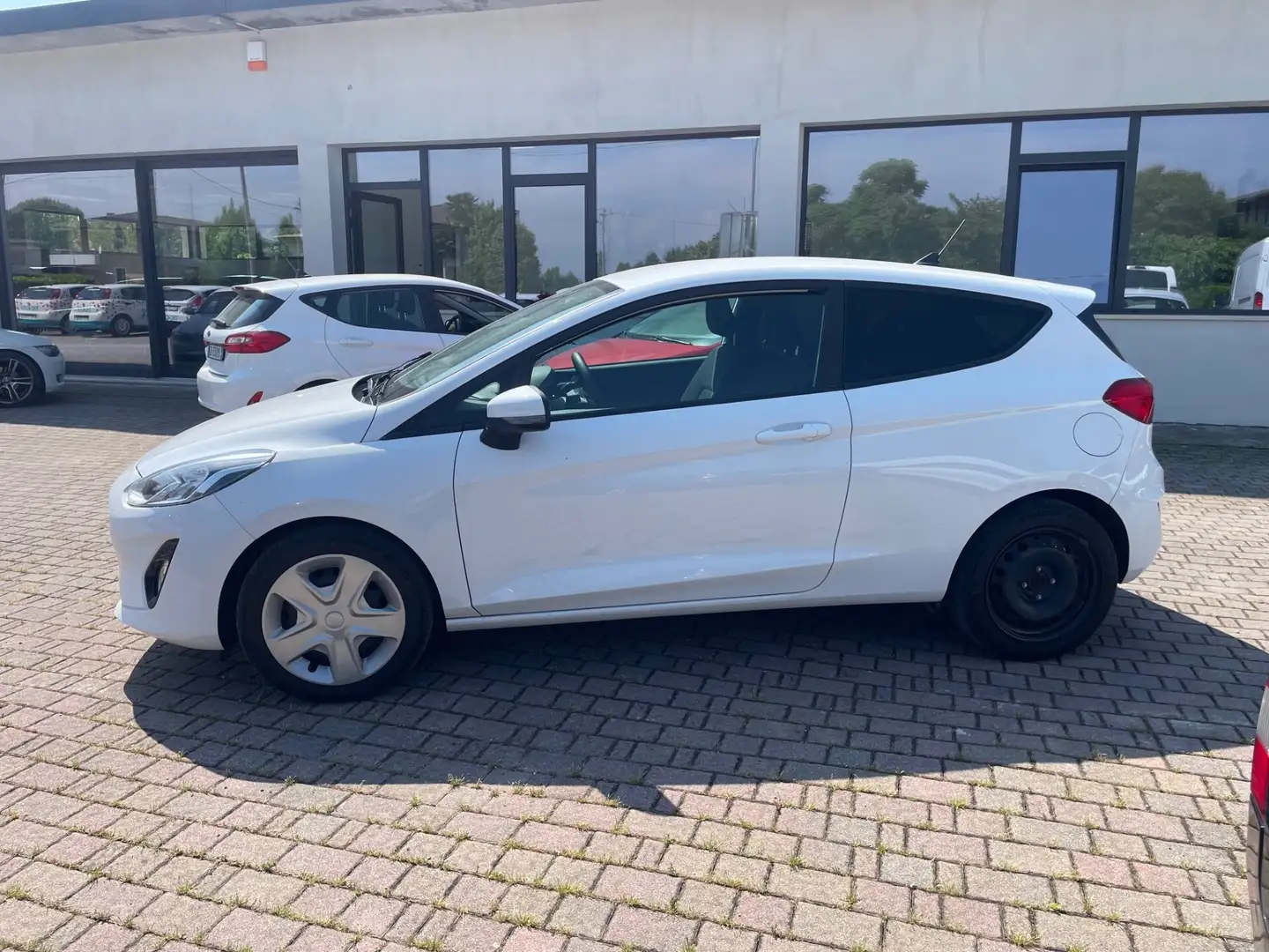 Ford Fiesta 1.5 TDCi 85 CV 3 porte Van Trend Blanc - 2