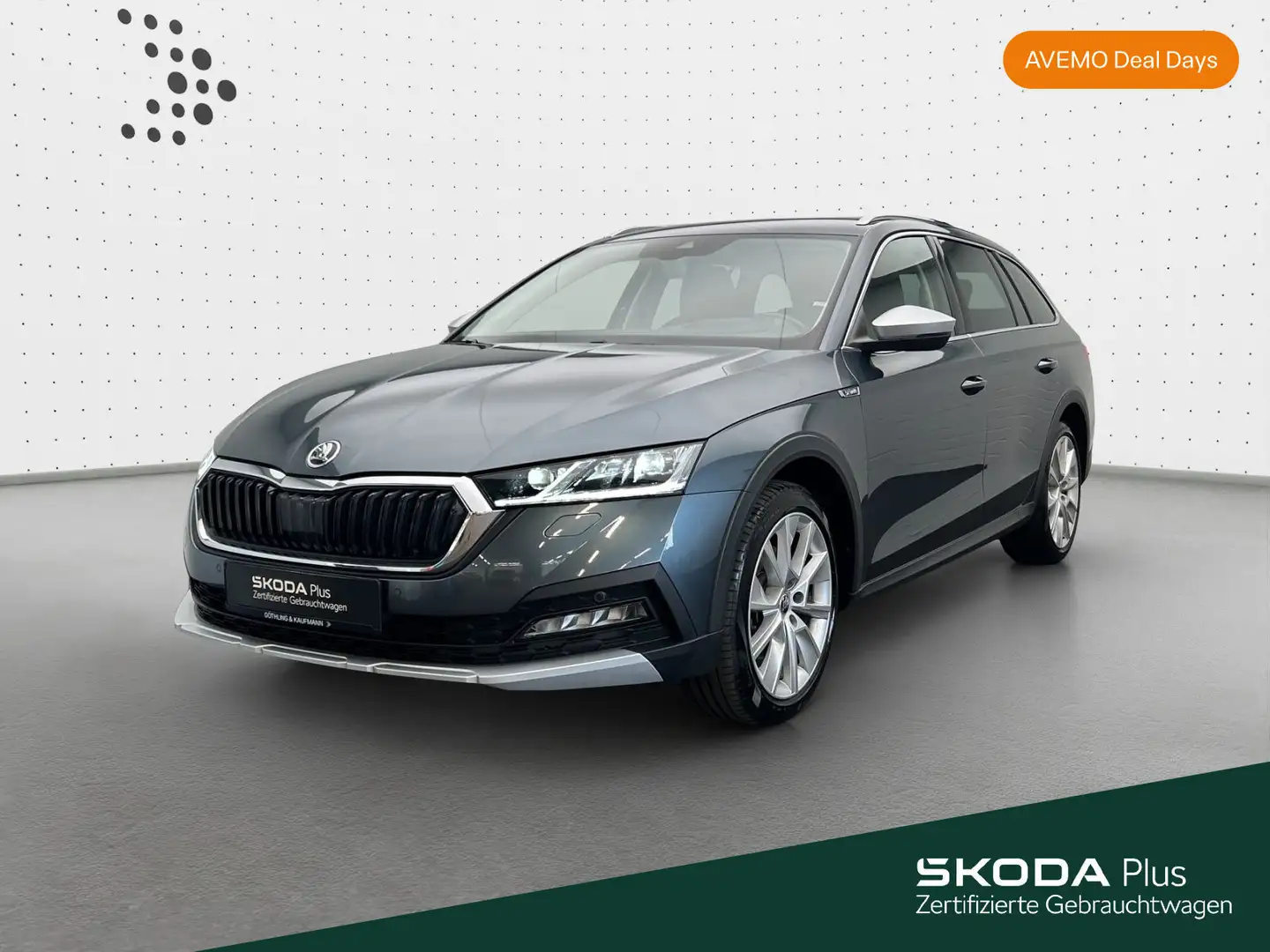 Skoda Octavia Scout Combi 2.0 TDI*4x4*DSG*NAVI*HUD*MAT Grau - 1