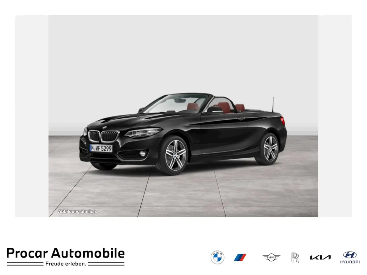 BMW 220 i A Sport Line Schwarz - 1