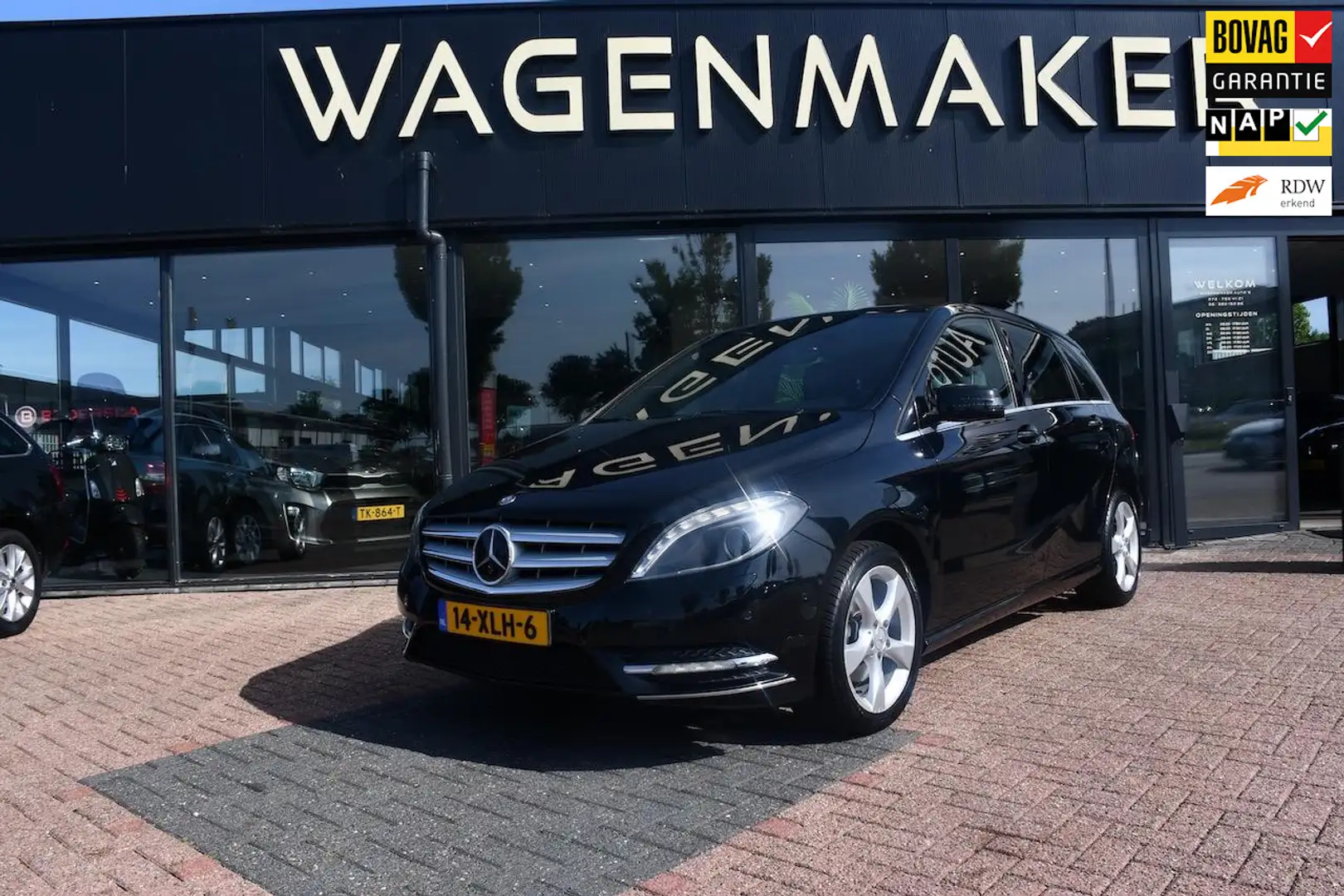 Mercedes-Benz B 200 Ambition Clima|cruise|Navi|NAP Zwart - 1
