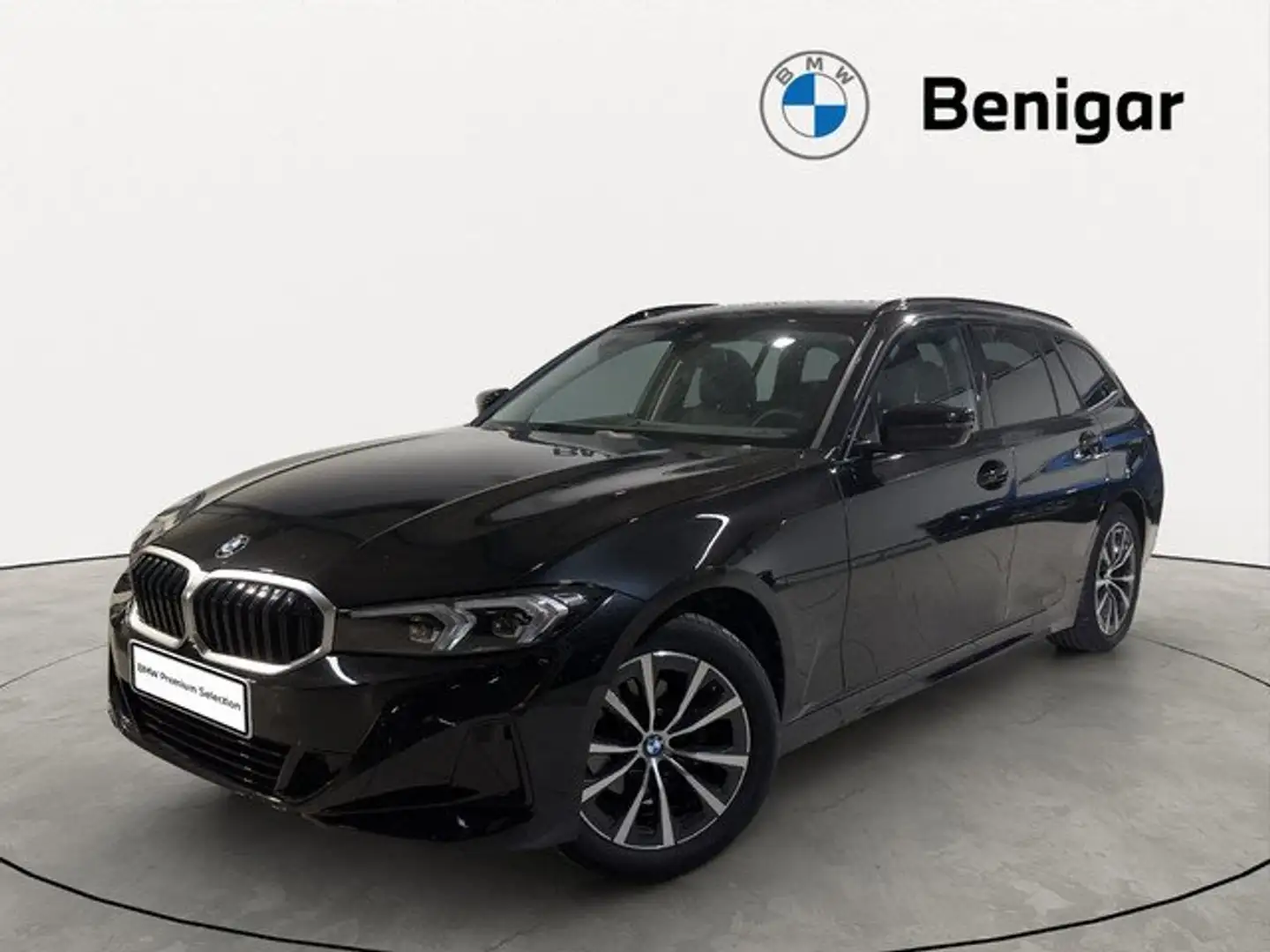 BMW 318 318dA Touring Negro - 1