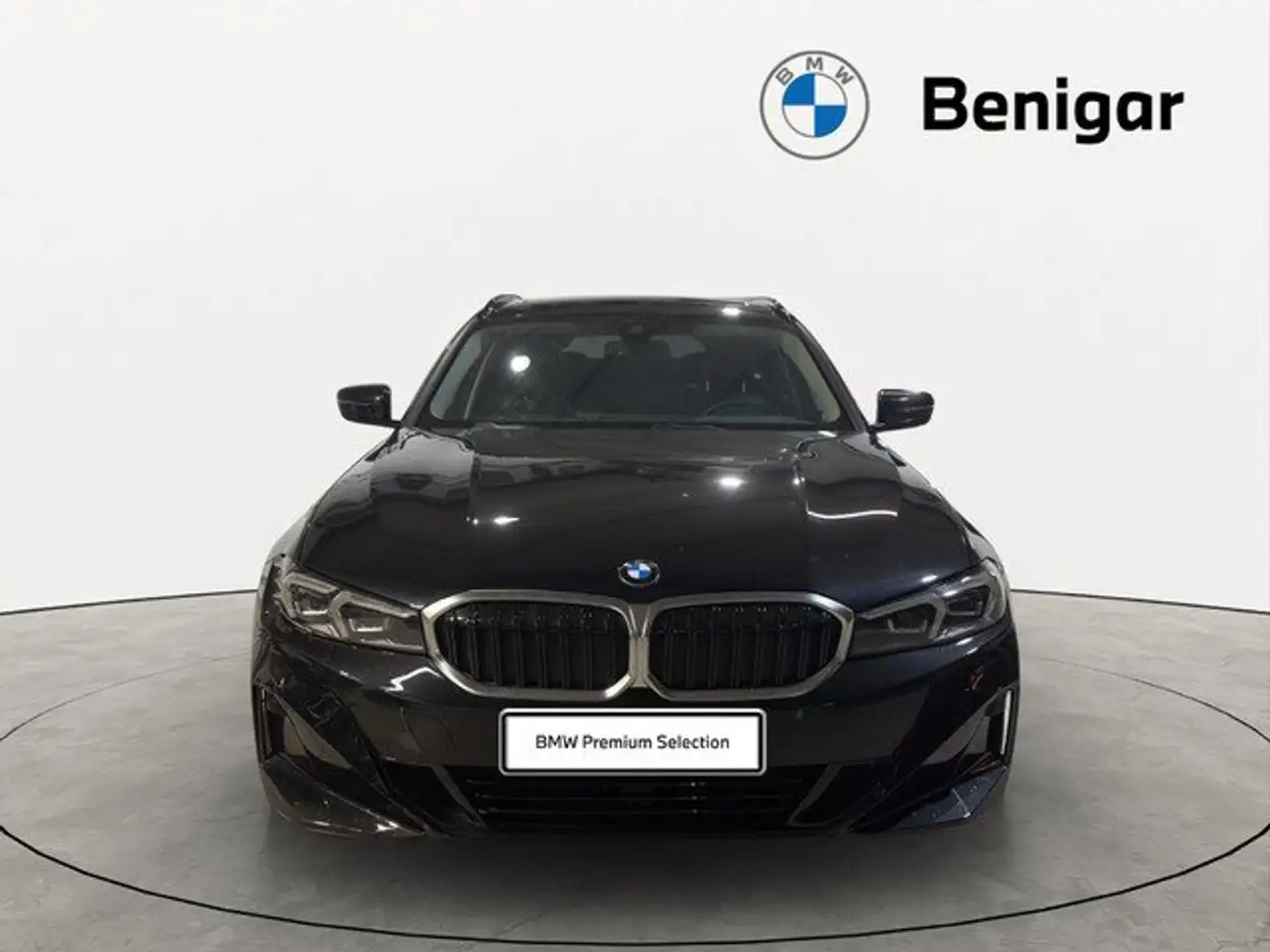 BMW 318 318dA Touring Negro - 2
