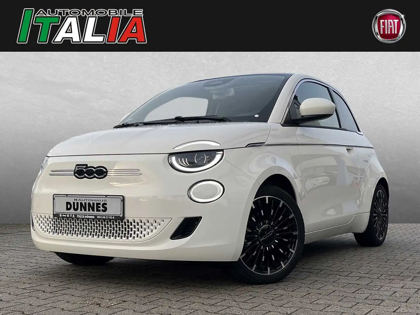 Fiat 500 e Icon 2022 42kWH *0,99% Finanzierung* Weiß - 1