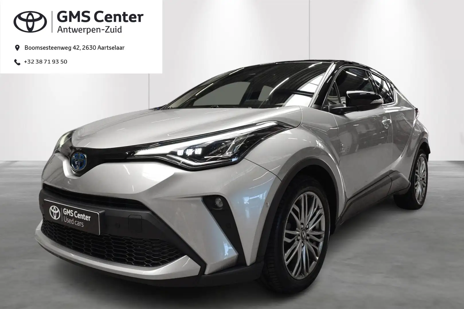 Toyota C-HR 2.0 VVT i-Hybrid C-Hic Bi-Tone - incl 2 jaar KARE Zilver - 1