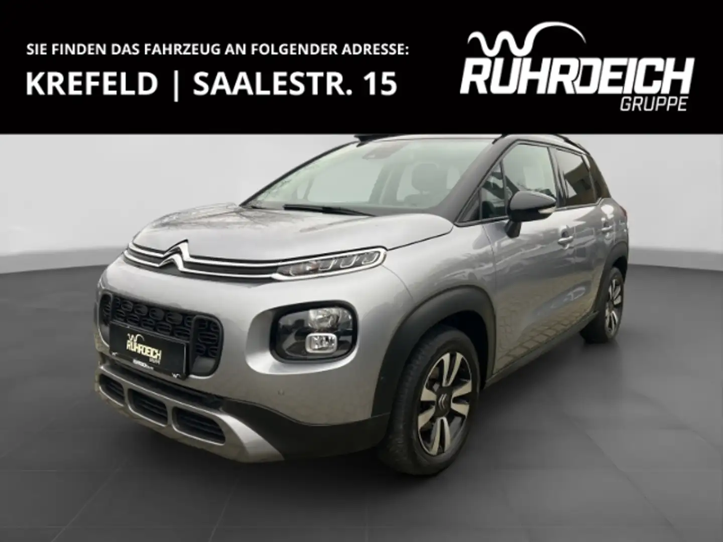 Citroen C3 Aircross Shine+AHK abnehmbar+Navi+Parklenkassistent+Allwett Grau - 1