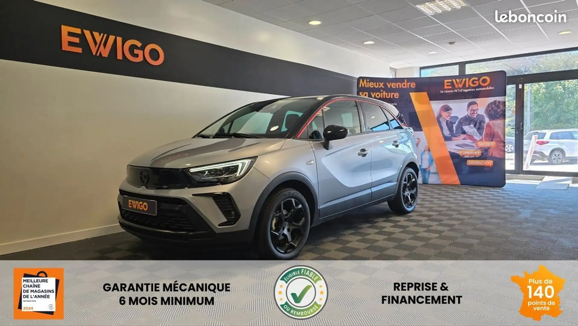 Opel Crossland X 1.5 d 110 ch gs-line Grijs - 1