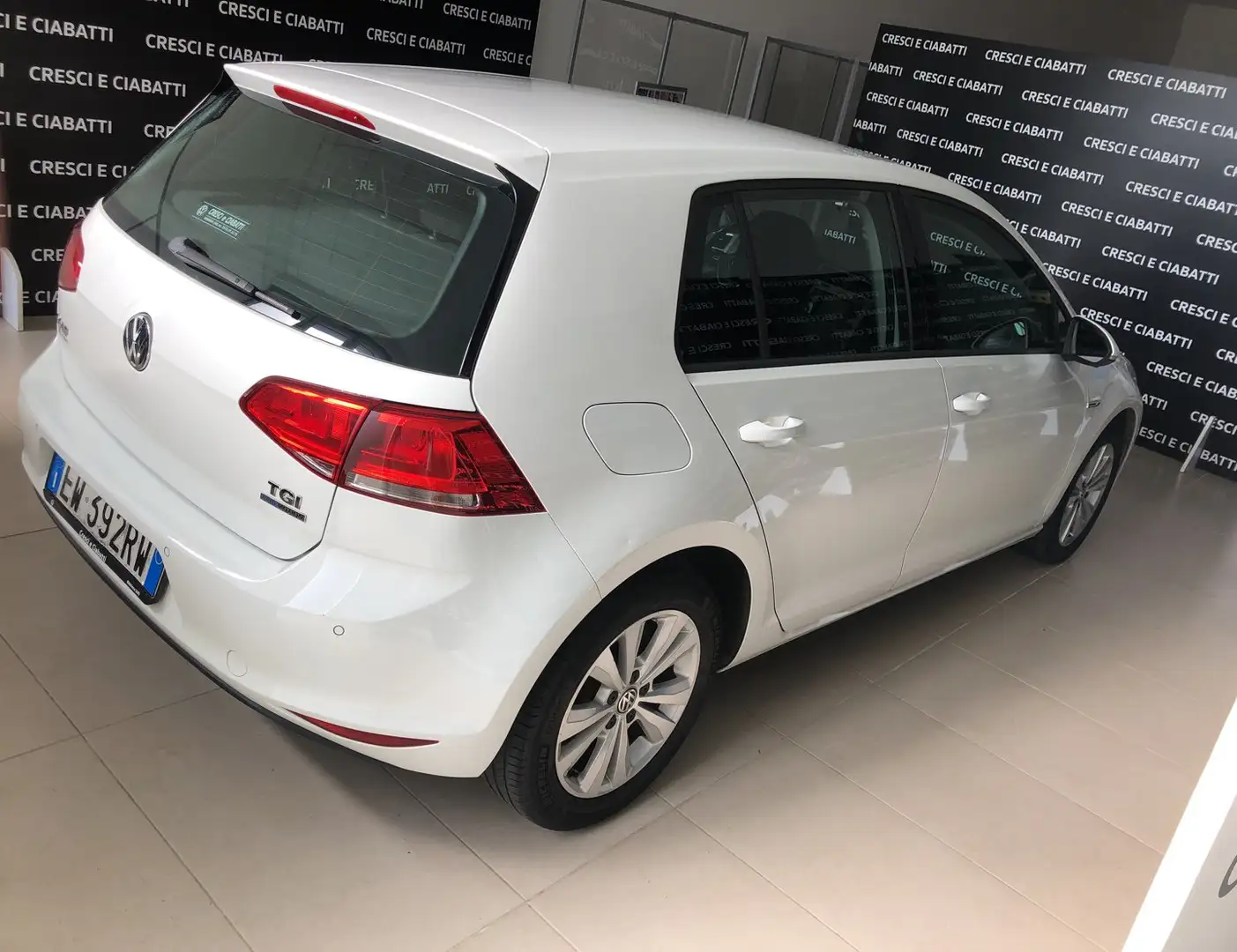 Volkswagen Golf Golf 1.4 TGI 5p. Comfortline BlueMotion Bianco - 2