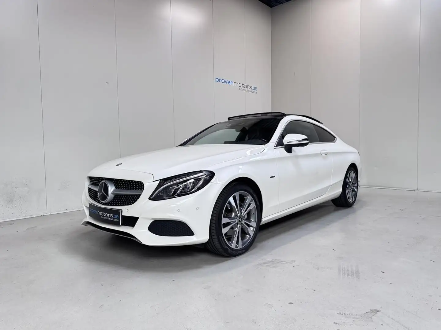 Mercedes-Benz C 220 D Coupé Edition 1 Autom. - Pano - Burmester - T... Blanc - 1