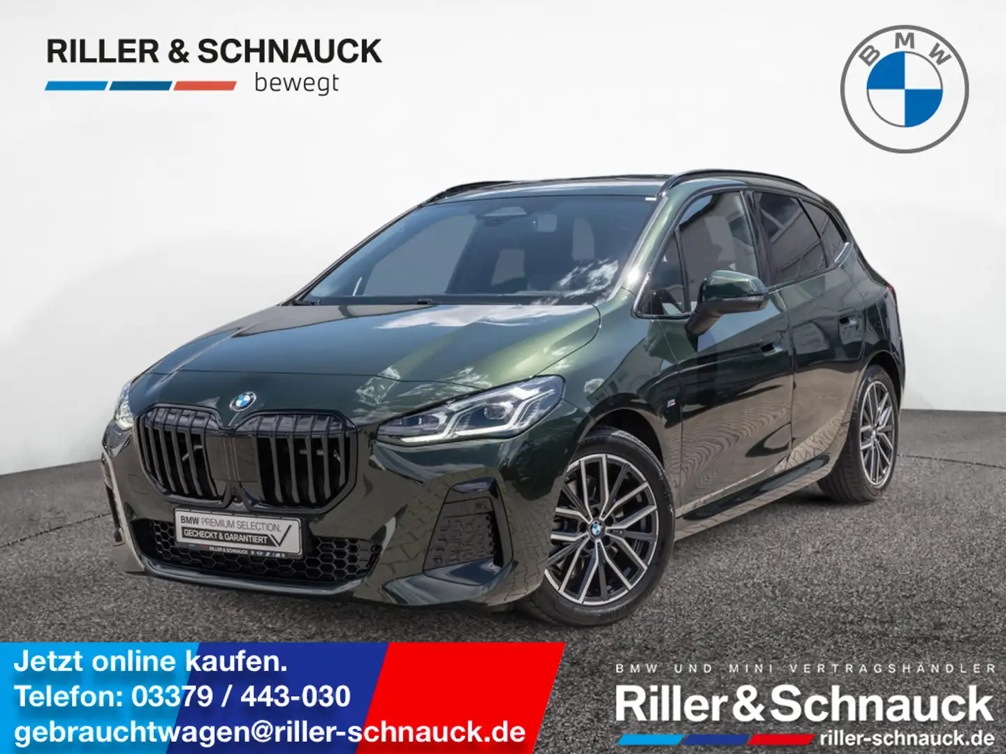 BMW 223 i Active Tourer M-Sport ACC HUD LED 360° Vert - 1