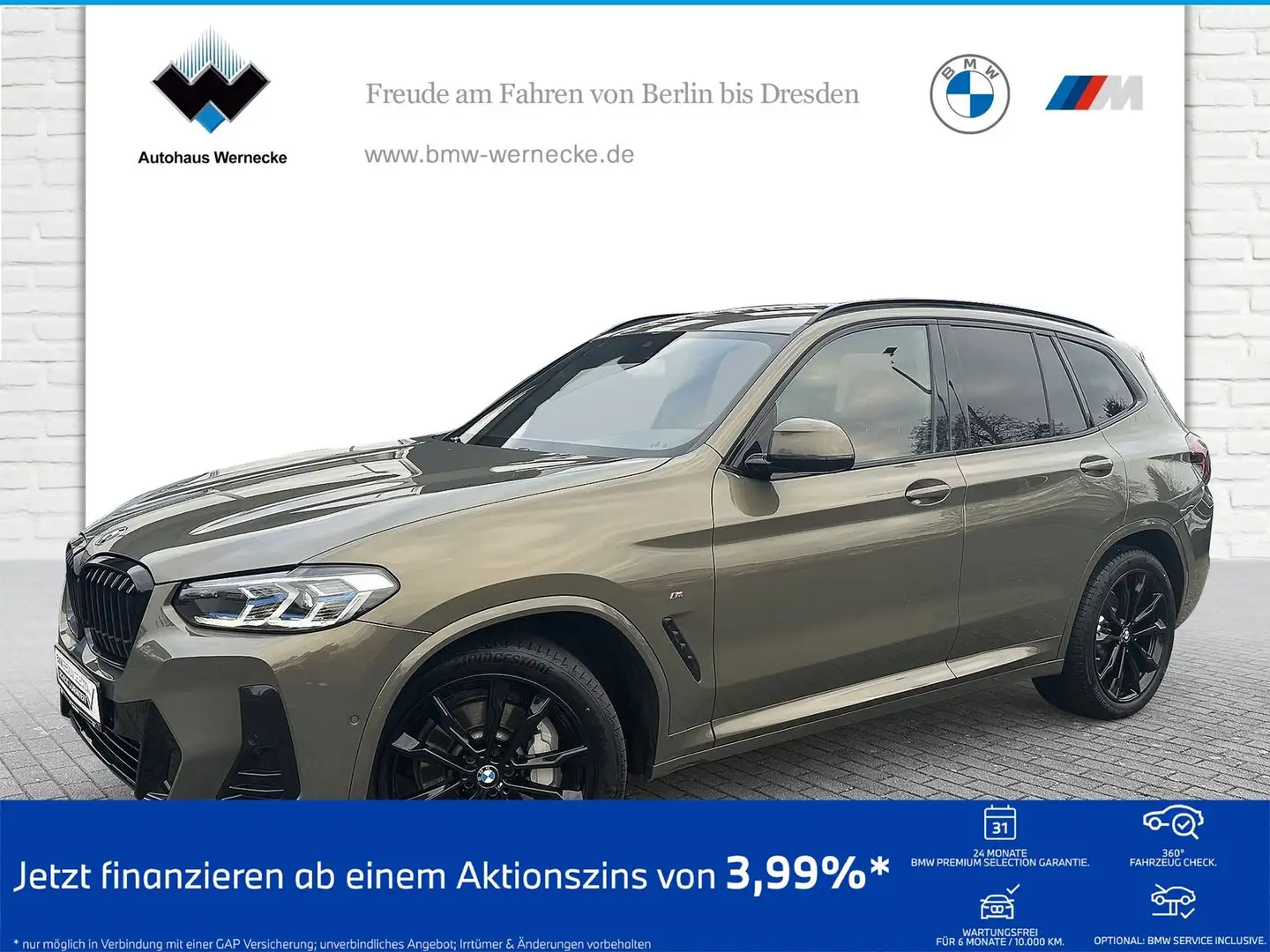 BMW X3 xDrive30d M Sportpaket HK HiFi DAB WLAN AHK Gold - 1