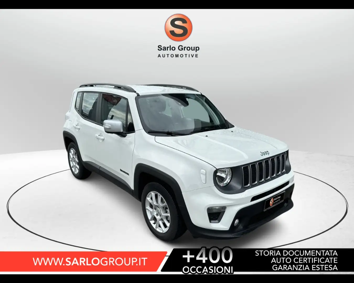 Jeep Renegade 1.5 Turbo T4 MHEV Limited Blanc - 1