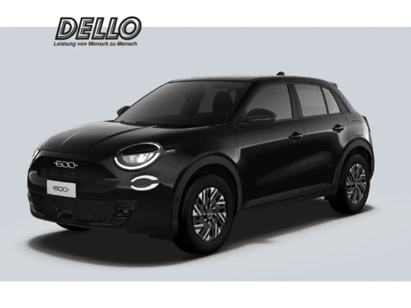 Fiat 600 Sonderaktion Klimaanlage Tempomat Einparkhilfe Mil Noir - 1