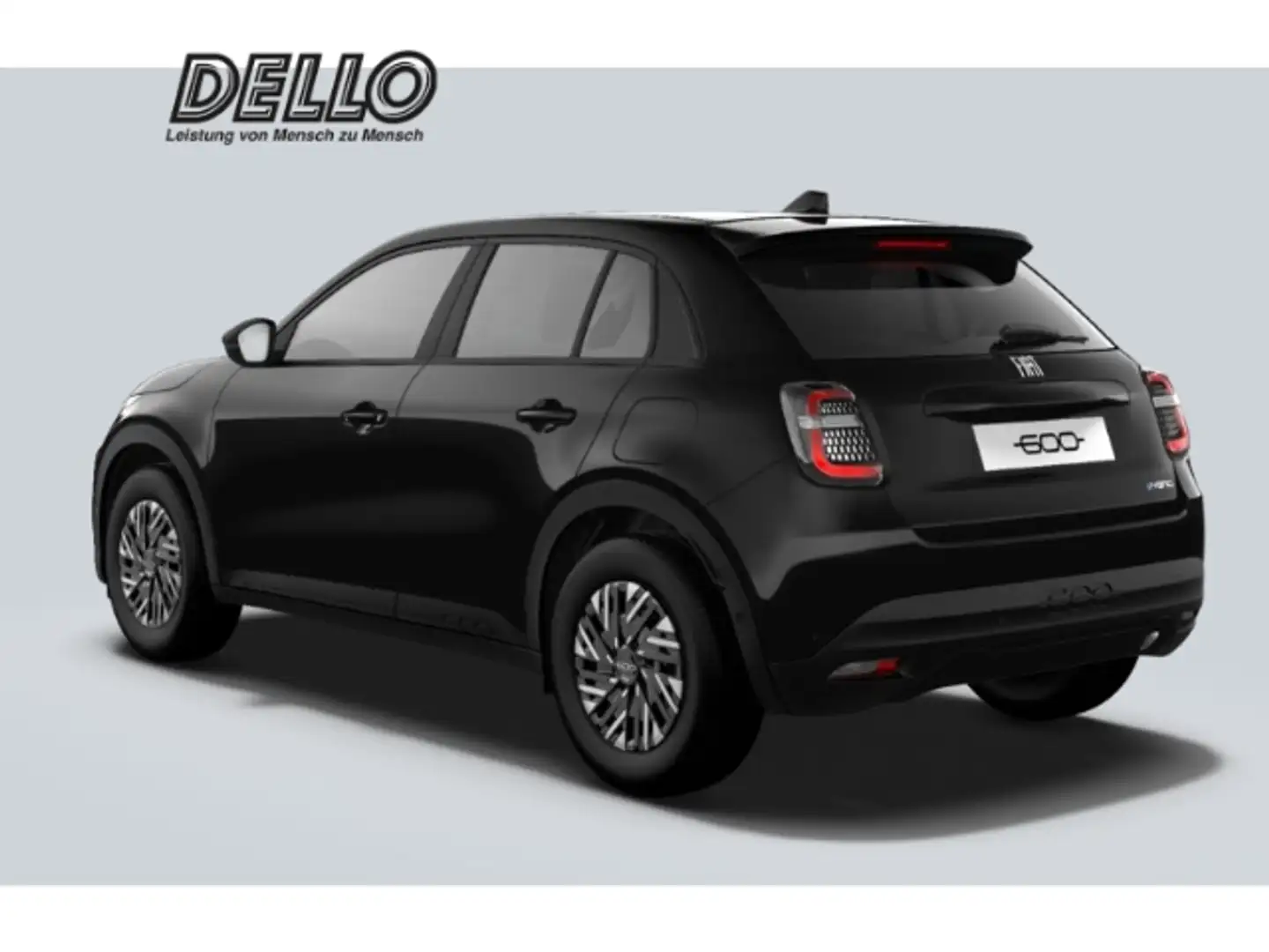 Fiat 600 Sonderaktion Klimaanlage Tempomat Einparkhilfe Mil Noir - 2
