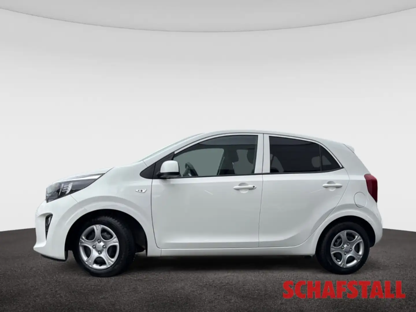 Kia Picanto 1.0 Vision Autom. Klimaautom. Navi Kamera Apple An Bianco - 2