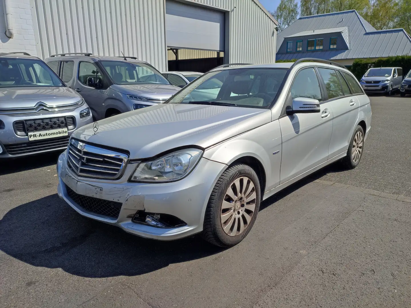 Mercedes-Benz C 180 T Klimaaut/Automatik/Navi/PDC v+h/Alu Grau - 1