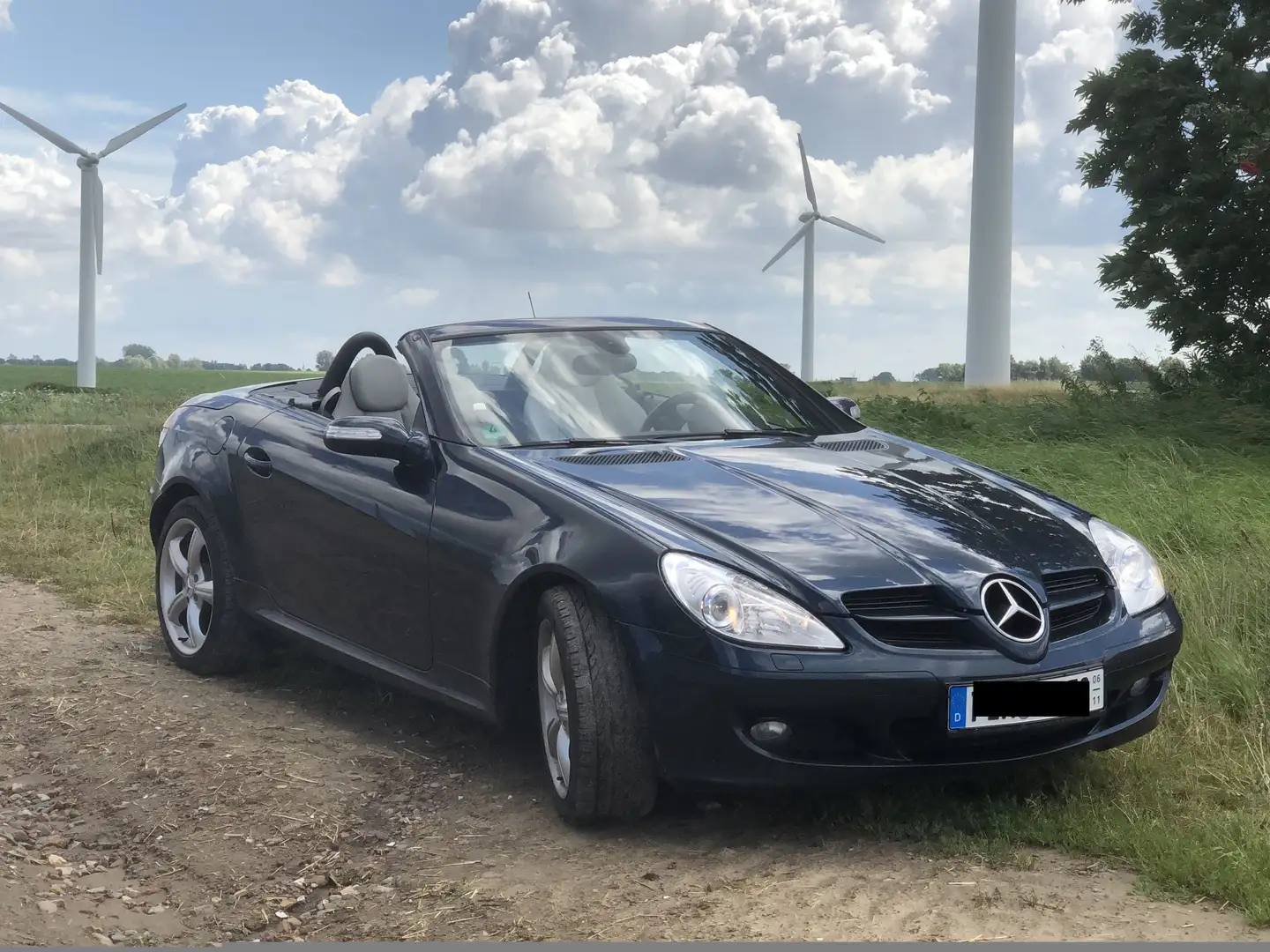 Mercedes-Benz SLK 200 SLK-Klasse Roadster Kompressor Blau - 2