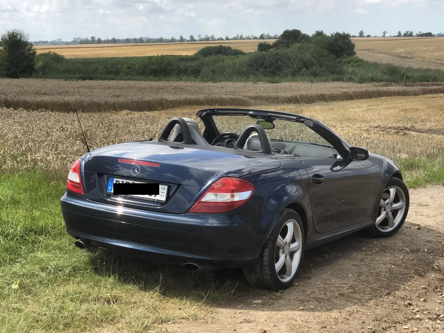 Mercedes-Benz SLK 200 SLK-Klasse Roadster Kompressor Blau - 1