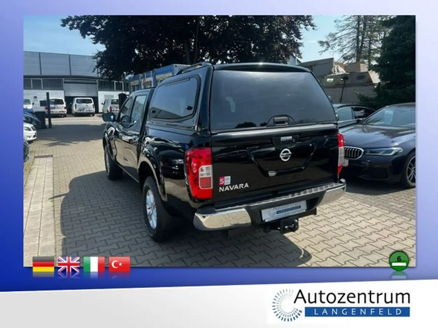 Nissan Navara 2.3 dCi NP300 Double Cab 4x4 AHK* Schwarz - 2