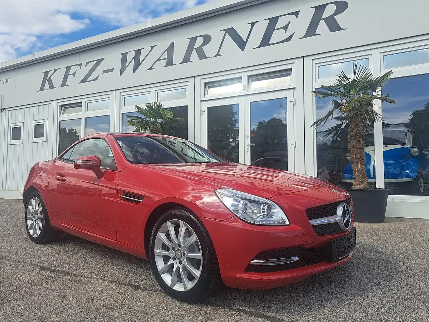Mercedes-Benz SLK 350 BlueEfficiency Aut. *DESIGNO* Piros - 1