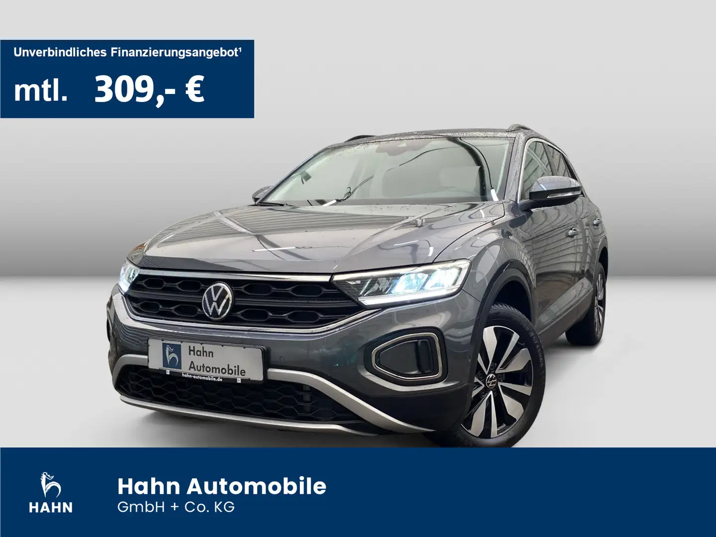 Volkswagen T-Roc 1.0TSI Move ACC LED App-Connect PDC Sitzh. Grijs - 1