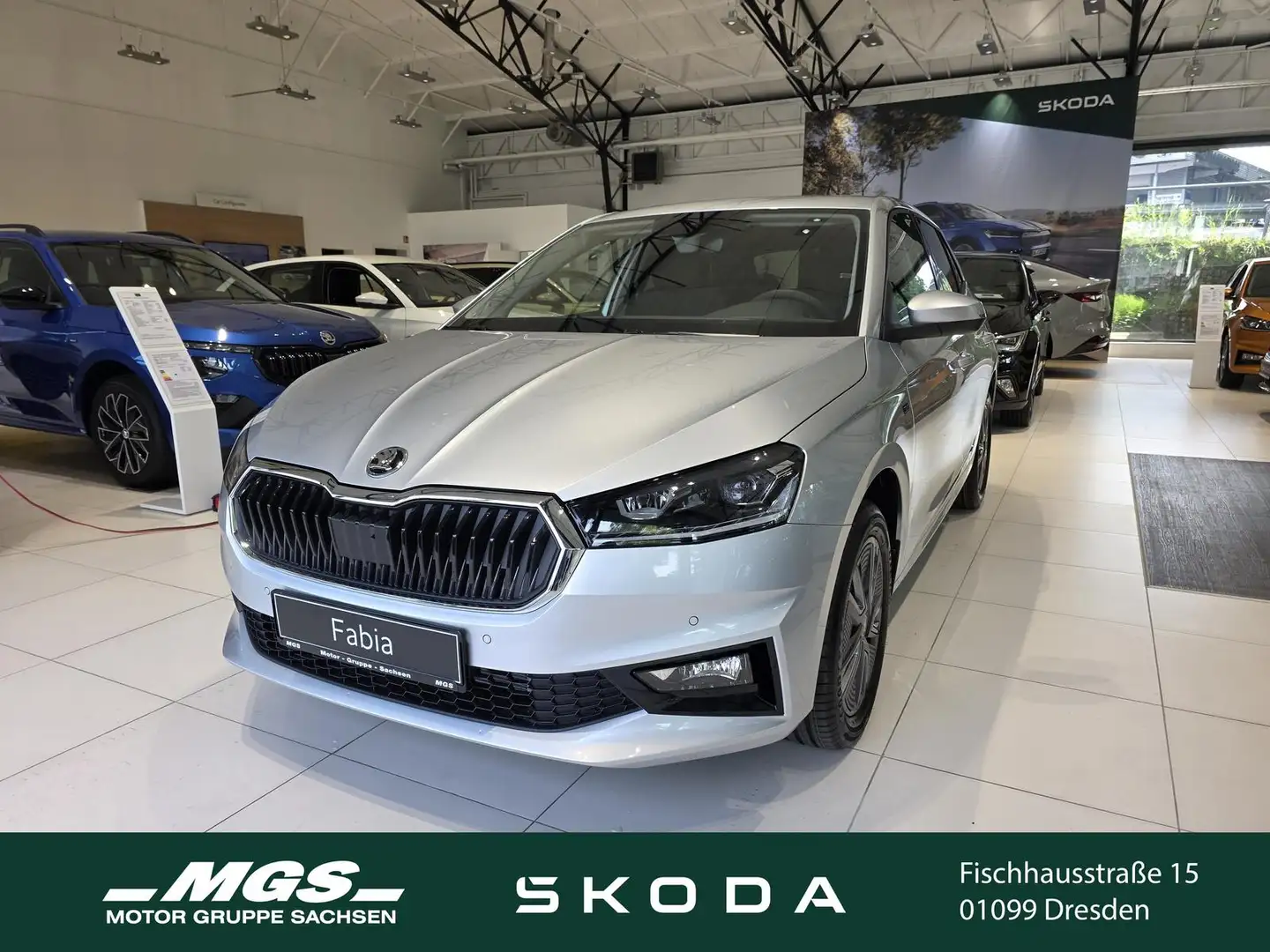 Skoda Fabia 1.0 TSI Tour Zilver - 1