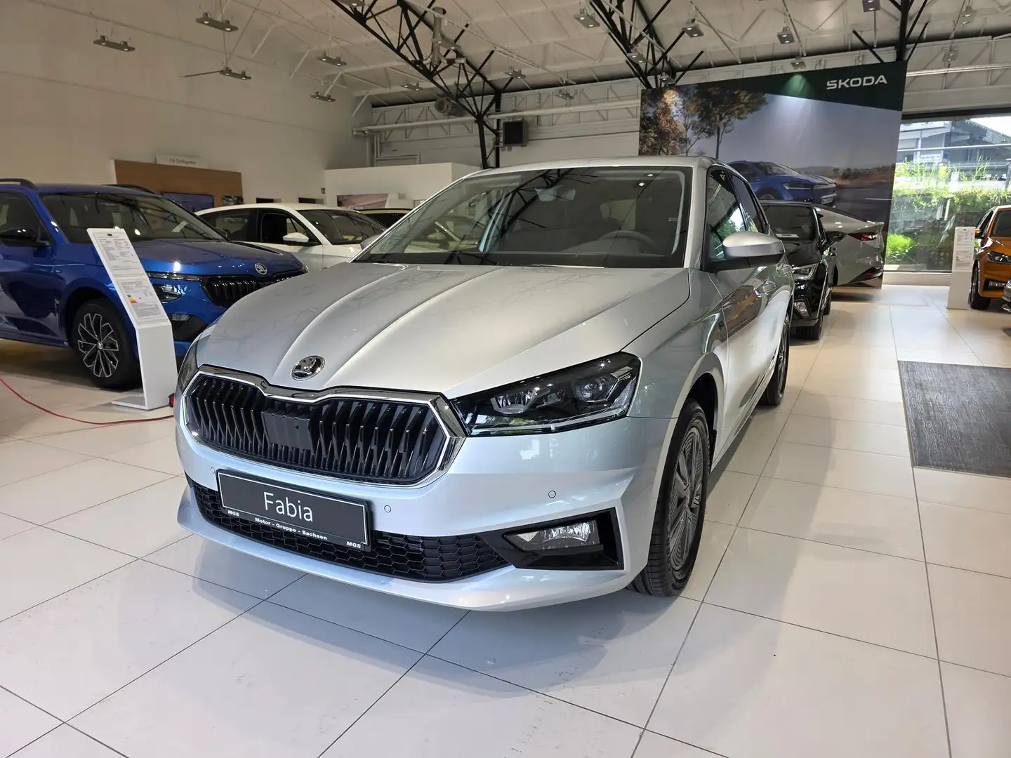 Skoda Fabia 1.0 TSI Tour Zilver - 2