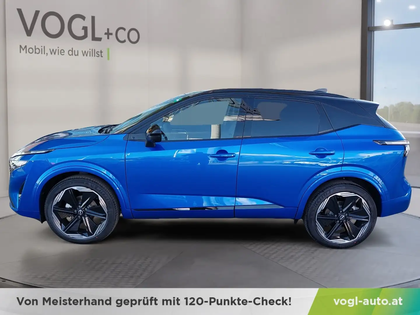 Nissan Qashqai 1,3 DIG-T MHEV 4x4 N-Design+ Xtronic Blau - 2