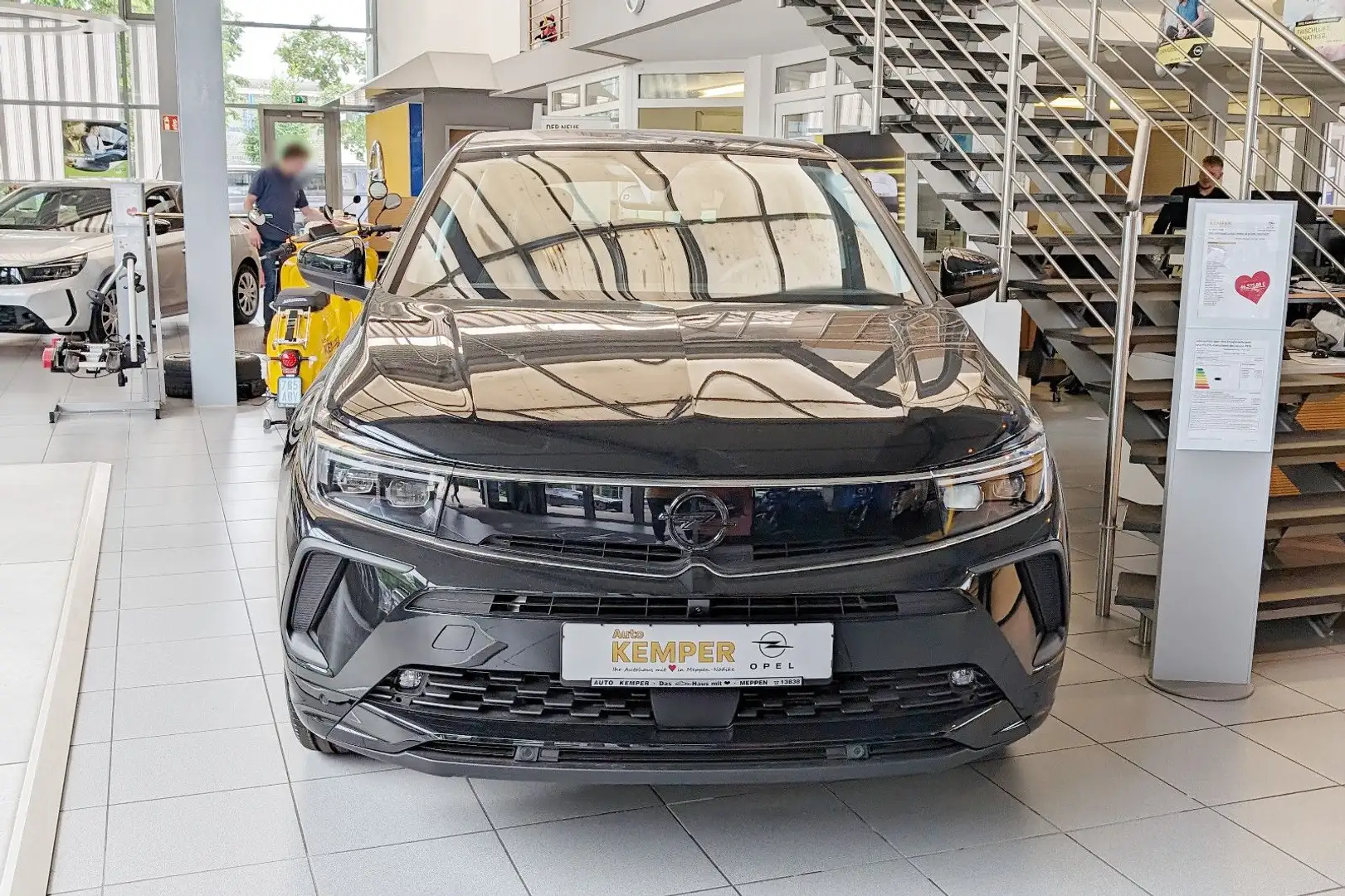 Opel Grandland X Grandland 1.2 Hybrid eDCT GS *Navi*Kamera* Schwarz - 2
