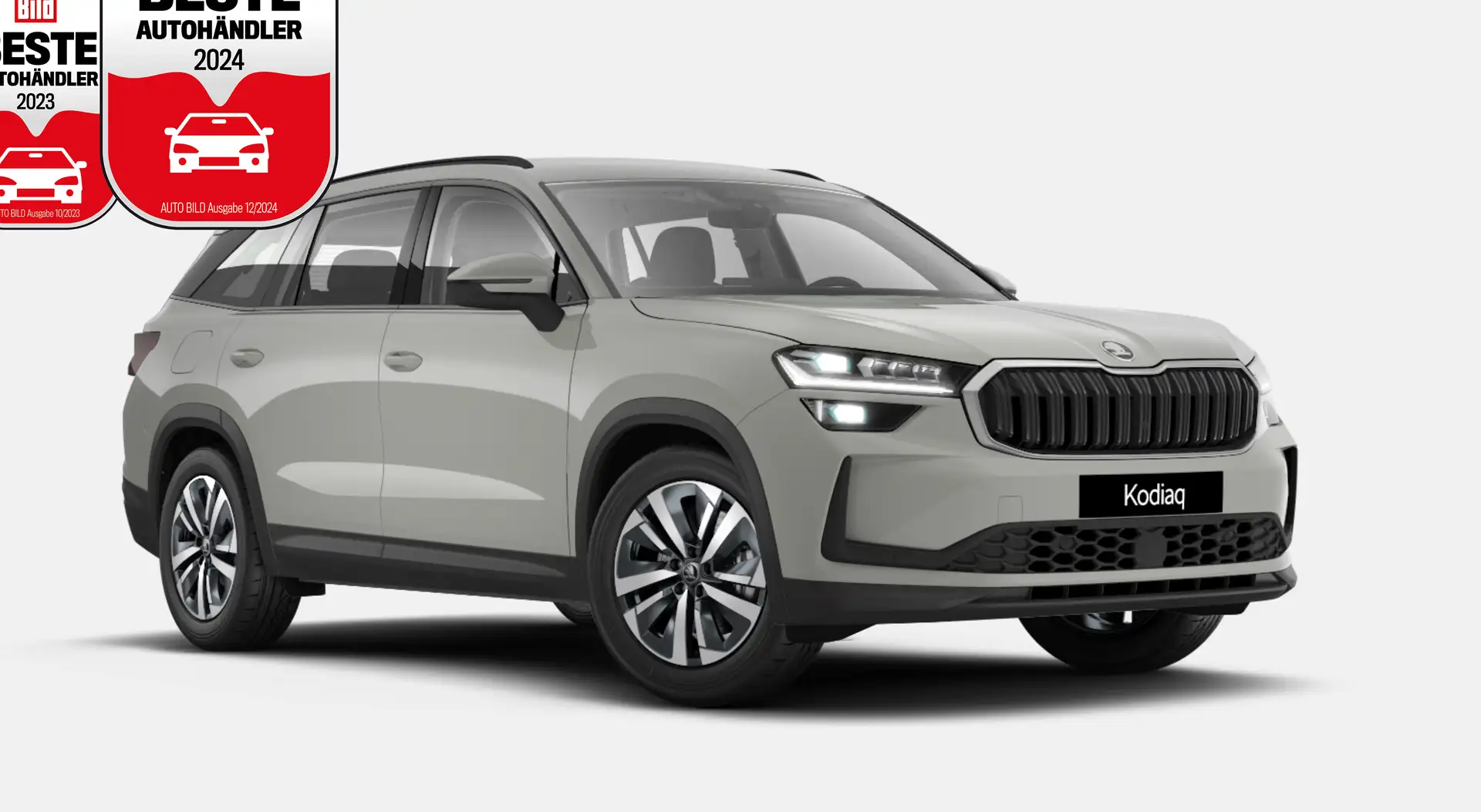 Skoda Kodiaq Kodiaq 1.5 TSI mHEV DSG +NAV+MATRIX+7-SITZ+AHK+ Grijs - 1