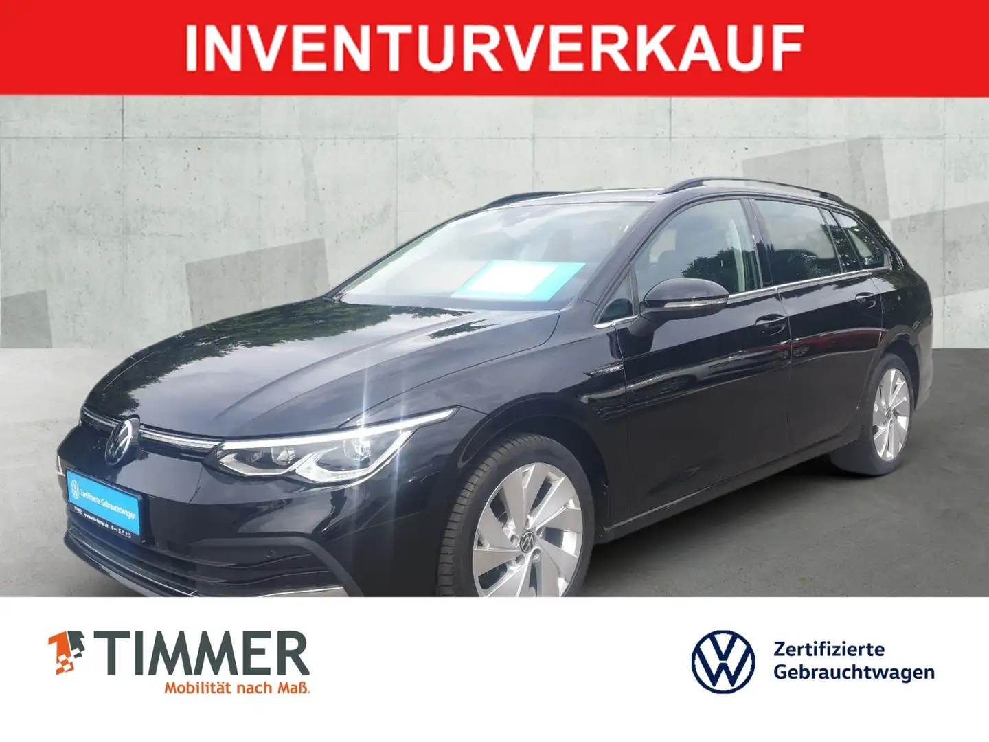 Volkswagen Golf Variant VIII Variant 2.0 TDI DSG STYLE *LED *ACC *VIRTUAL Schwarz - 1