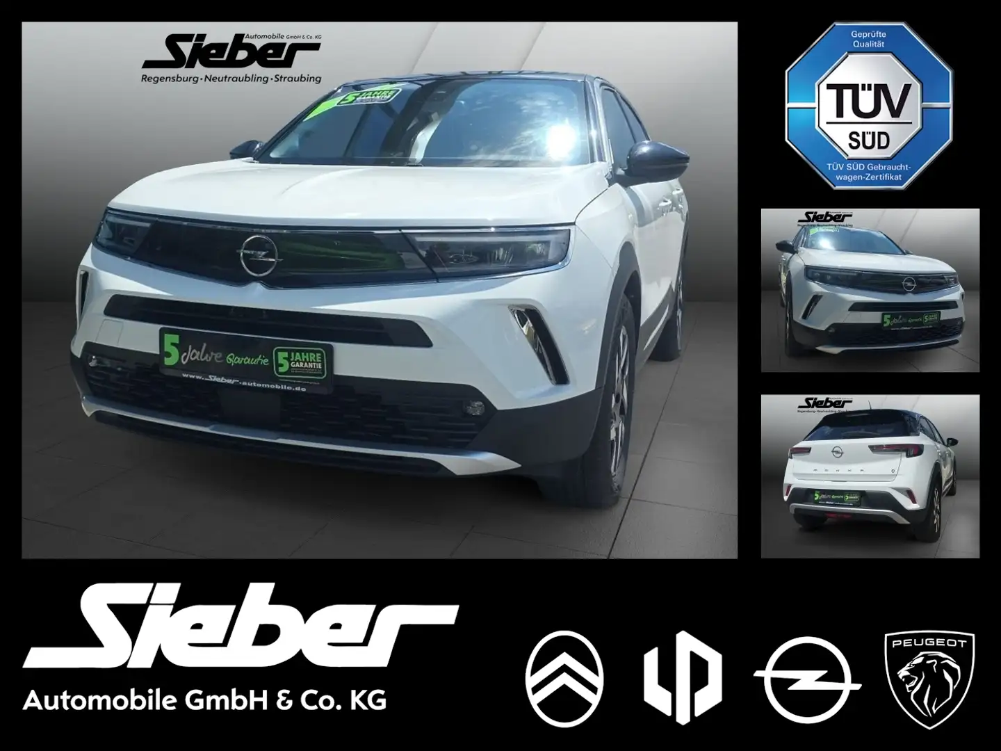 Opel Mokka-E Elegance *3-PH-OBC*Sitzheizung*LED* Bianco - 1