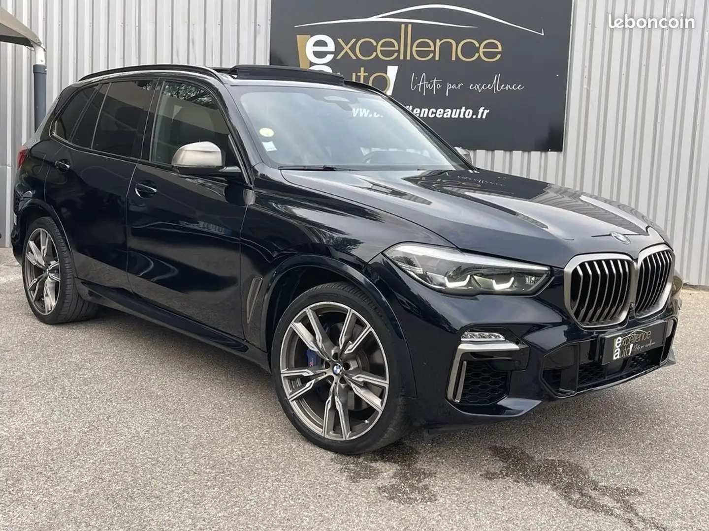 BMW X5 (G05) M50D XDRIVE 400CH TVA RECUPERABLE Noir - 1