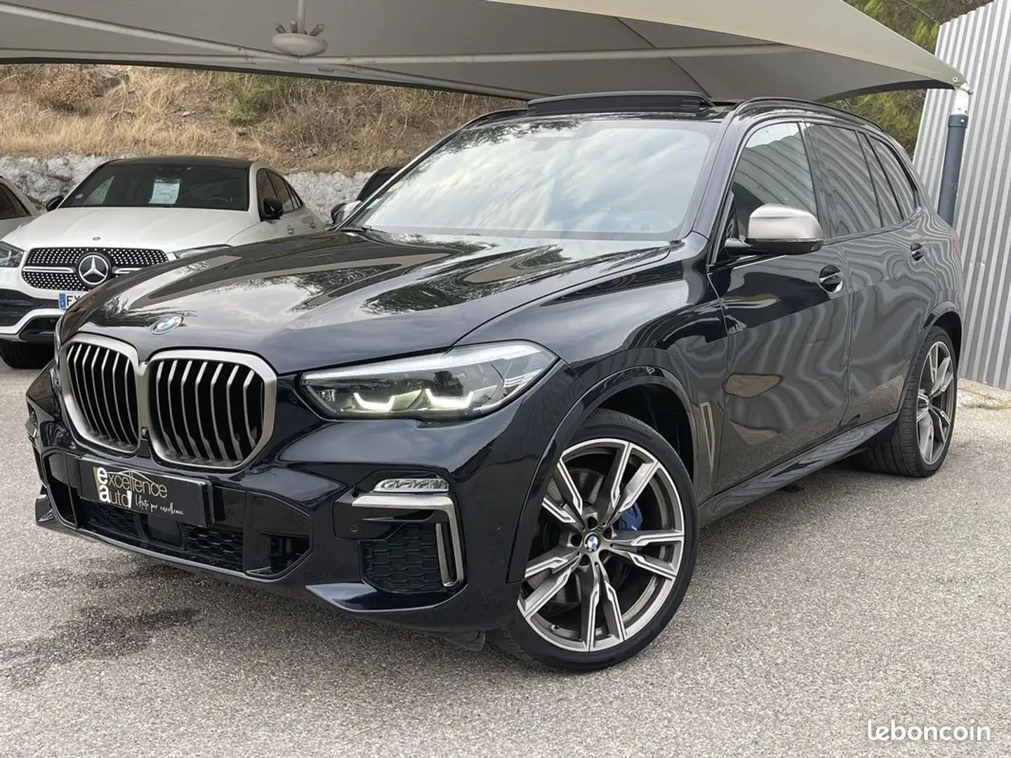 BMW X5 (G05) M50D XDRIVE 400CH TVA RECUPERABLE Noir - 2