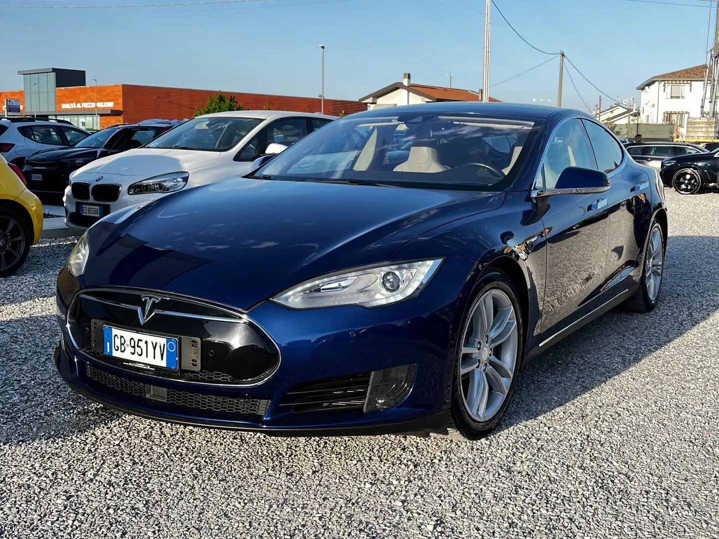 Tesla Model S S 90D FREE SUPERCHARG A VITA NEW SOFTWARE, PREMIUM Blu/Azzurro - 1