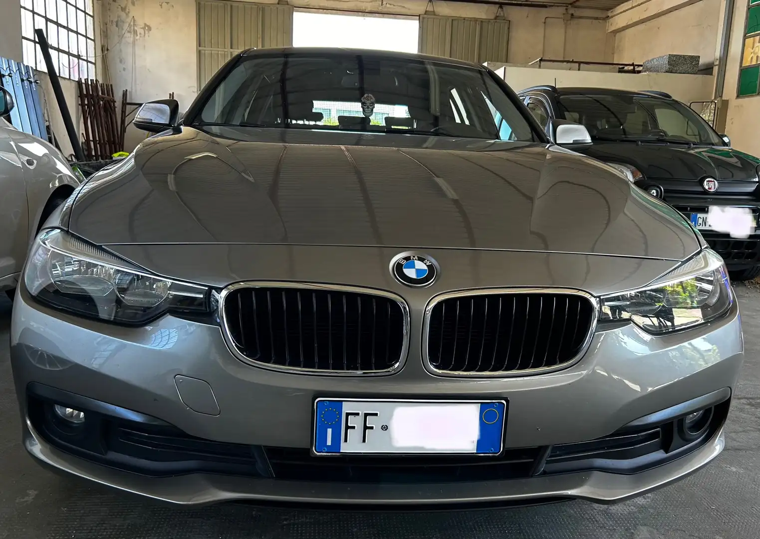 BMW 318 Serie 3 F31 2015 Touring 318d Touring Luxury Marrone - 1